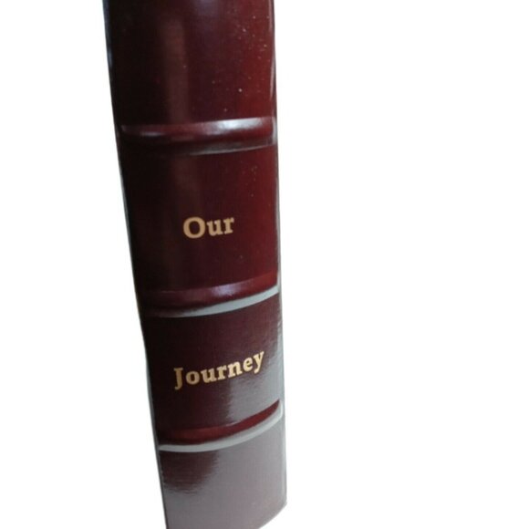 Photo Book Album Holds 200 4x6 Pictures 50 Pages Relationship Wedding Gift Brown - Picture 6 of 8